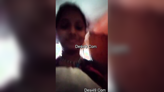 Pretty Desi girl is not ashamed to show off her natural XXX tits