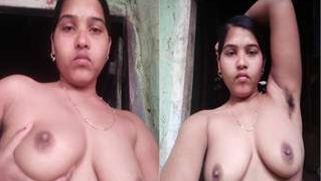 Desi bitch with hairy pussy makes XXX selfie of her masturbation | XXX Video on AllSex.XXX