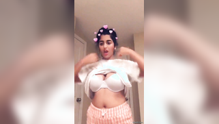 Young Desi stunner reveal her perfect XXX tits and licks nipples | XXX Video on AllSex.XXX