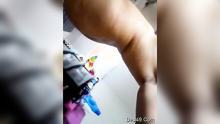 Playful Desi MILF teases with her slender XXX body in the bathroom | XXX Video on AllSex.XXX