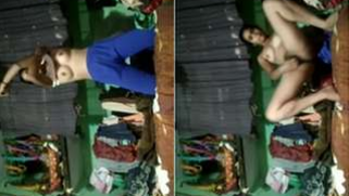 Desi whore strips and actively XXX drills her twat with long dildo | XXX Video on AllSex.XXX