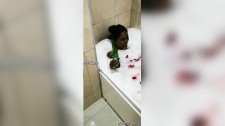 Attractive Desi chick enjoys beer and bubble bath in hot XXX video | XXX Video on AllSex.XXX