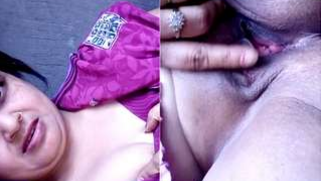 Stretched shaved pussy of hot Desi whore needs some good XXX dick