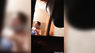 Busty Desi wife knows noting about voyeur XXX camera in the shower | XXX Video on AllSex.XXX