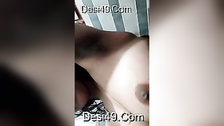 Chesty Desi girlfriend boasts off her huge tits and teases pussy | XXX Video on AllSex.XXX