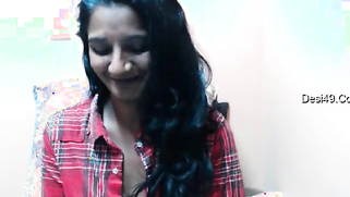 Webcam Desi MILF impresses with big breasts and XXX masturbation | XXX Video on AllSex.XXX