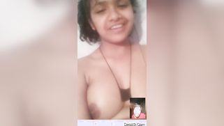 Sexy webcam babe teases with her perky Desi tits in hot XXX video | XXX Video on AllSex.XXX