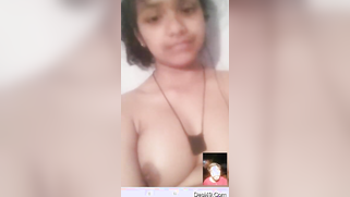 Sexy webcam babe teases with her perky Desi tits in hot XXX video | XXX Video on AllSex.XXX