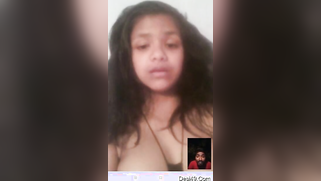 Sexy webcam babe teases with her perky Desi tits in hot XXX video | XXX Video on AllSex.XXX