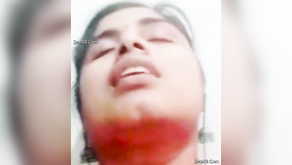 Desi cutie doesn't take off clothes XXX drilling cunt with banana | XXX Video on AllSex.XXX