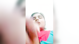 Desi cutie doesn't take off clothes XXX drilling cunt with banana | XXX Video on AllSex.XXX