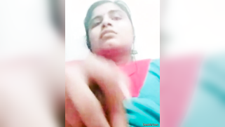 Desi cutie doesn't take off clothes XXX drilling cunt with banana | XXX Video on AllSex.XXX