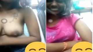 Sexy Desi cutie puts off her T-shirt to XXX tease with big breasts | XXX Video on AllSex.XXX