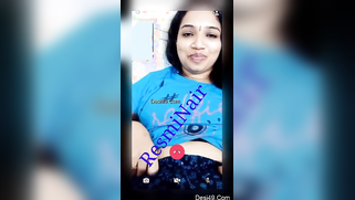 Desi brunette XXX teases webcam clients with her soft sexy belly | XXX Video on AllSex.XXX