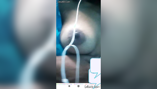 Desi webcam model teases with her cute XXX boobs during video call | XXX Video on AllSex.XXX