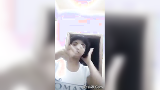 Teen Desi cutie makes XXX video showing off her big bouncing tits | XXX Video on AllSex.XXX