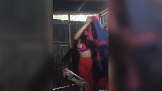 Cute XXX Desi girl poses all nude changing clothes after shower | XXX Video on AllSex.XXX