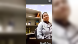 Desi shop assistant lets horny lover touch her gorgeous XXX boobs | XXX Video on AllSex.XXX