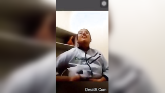 Desi shop assistant lets horny lover touch her gorgeous XXX boobs | XXX Video on AllSex.XXX