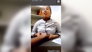 Desi shop assistant lets horny lover touch her gorgeous XXX boobs | XXX Video on AllSex.XXX