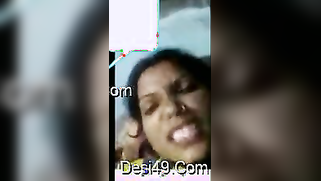 Sexy Desi MILF works for XXX webcam chat revealing her big boobs