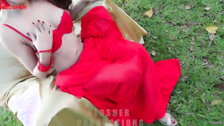 Dazzling Desi gal in red lingerie XXX teases with her perfect body | XXX Video on AllSex.XXX