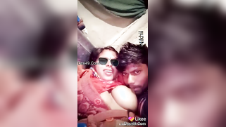 Sexy Desi wife enjoys her big breasts XXX sucked by horny husband | XXX Video on AllSex.XXX