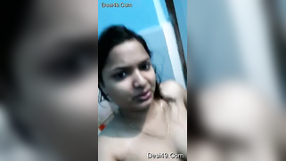 Pretty girl XXX strips showing her slender Desi body for camera | XXX Video on AllSex.XXX