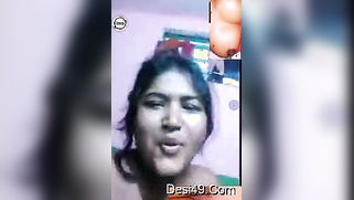 Lustful nude Desi MILF touches her boobs and gets ready for XXX | XXX Video on AllSex.XXX