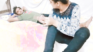 Husband caresses his cute Desi wife eager to have XXX on the floor | XXX Video on AllSex.XXX