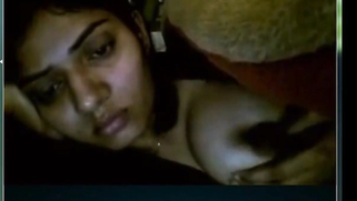 Night webcam XXX show with amateur Desi babe revealing her boobs | XXX Video on AllSex.XXX