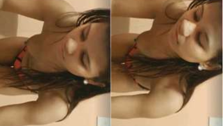 Luscious Desi webcam cutie teases with her natural boobs online | XXX Video on AllSex.XXX