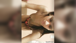 Luscious Desi webcam cutie teases with her natural boobs online | XXX Video on AllSex.XXX