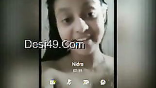 Smiling Desi hottie shows her hot XXX bathing for webcam lovers | XXX Video on AllSex.XXX