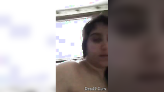 Desi gal in sexy panties XXX records her boobs shaking and twerk | XXX Video on AllSex.XXX