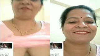 Emotional Desi mature smiles when XXX showing her natural breasts | XXX Video on AllSex.XXX