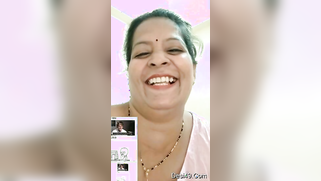 Emotional Desi mature smiles when XXX showing her natural breasts | XXX Video on AllSex.XXX