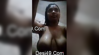 Young Desi hussy poses for XXX webcam show when taking a shower | XXX Video on AllSex.XXX