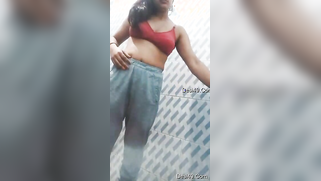 Big-tittied Desi gal strips and XXX pleases herself with fingering | XXX Video on AllSex.XXX