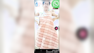 Hot XXX video calll with Desi MILF taking a shower for the camera | XXX Video on AllSex.XXX