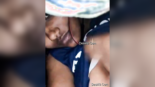 Desi girl hides under the blanket to show off her tits in XXX call | XXX Video on AllSex.XXX