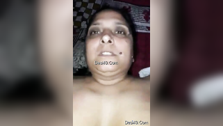 Desi auntie shows off her filled with cum mature twat in XXX video | XXX Video on AllSex.XXX