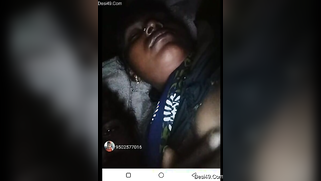 Horny male licks his Desi wife's sweet tits during XXX video call | XXX Video on AllSex.XXX