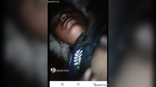 Horny male licks his Desi wife's sweet tits during XXX video call | XXX Video on AllSex.XXX