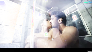 Passionate sex of hot Desi beauty and horny stud in XXX porn movie