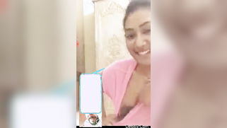 Shameless Desi MILF demonstrates cute XXX boobs for webcam show | XXX Video on AllSex.XXX