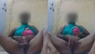 Slutty Desi chick hides her face when XXX fingering her hairy twat | XXX Video on AllSex.XXX