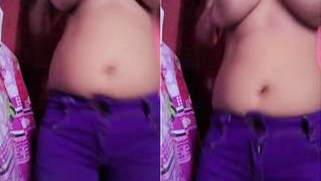 Tushy Desi chick moves her nude XXX body and plays with big boobs | XXX Video on AllSex.XXX