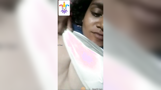 Hairy Desi pussy and big tits are XXX shown during webcam video | XXX Video on AllSex.XXX