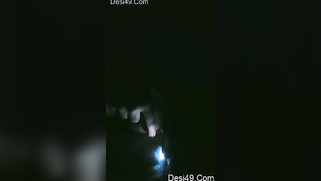 Hot night show of Desi babe XXX revealing her big tits on the bed | XXX Video on AllSex.XXX